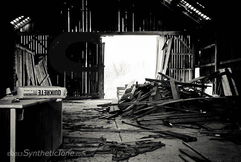 Old Barn Look Through