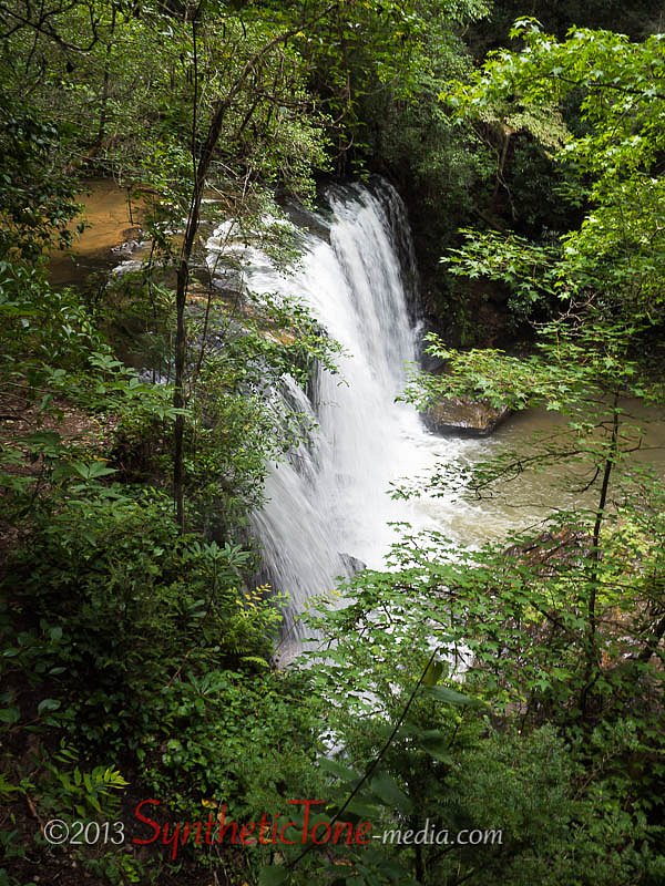 Leafy South Carolina Waterfall