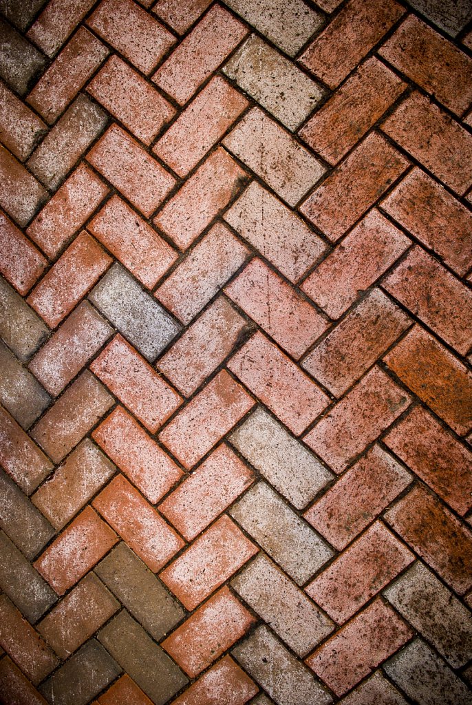 Old Red Brick Pavers